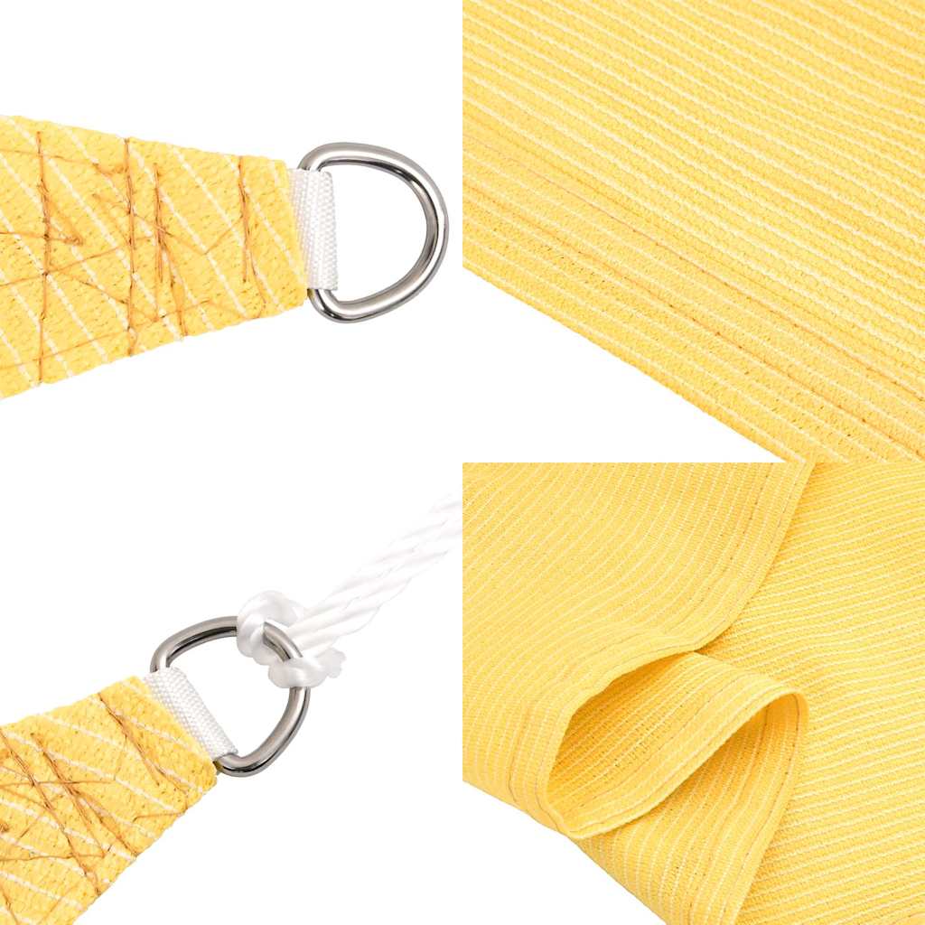 Sunshade Sail 160 g/m² Beige 2x3.5 m HDPE