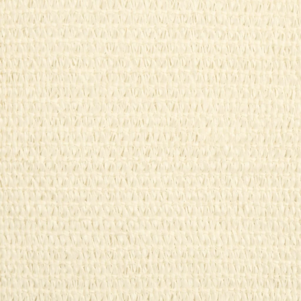 Sunshade Sail 160 g/m² Cream 5x7 m HDPE