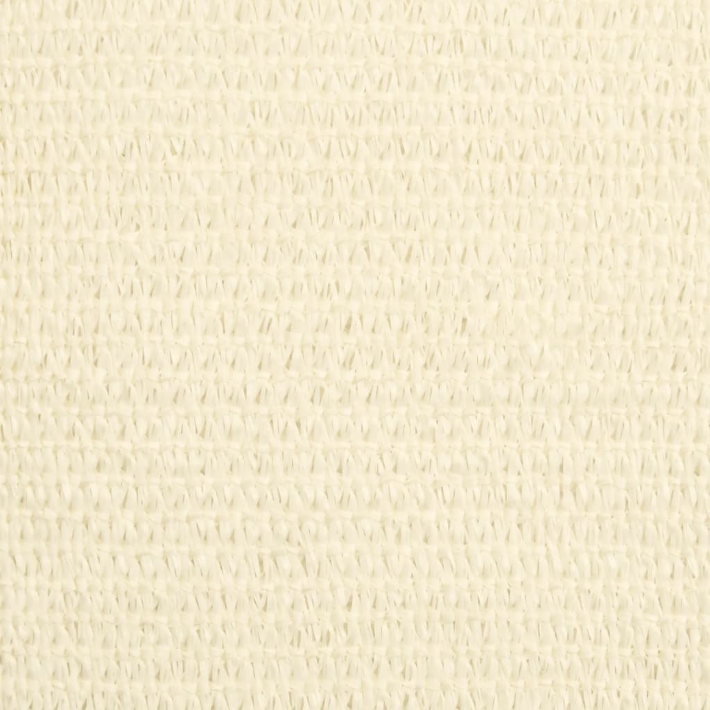 Sunshade Sail 160 g/m² Cream 3x3x3 m HDPE