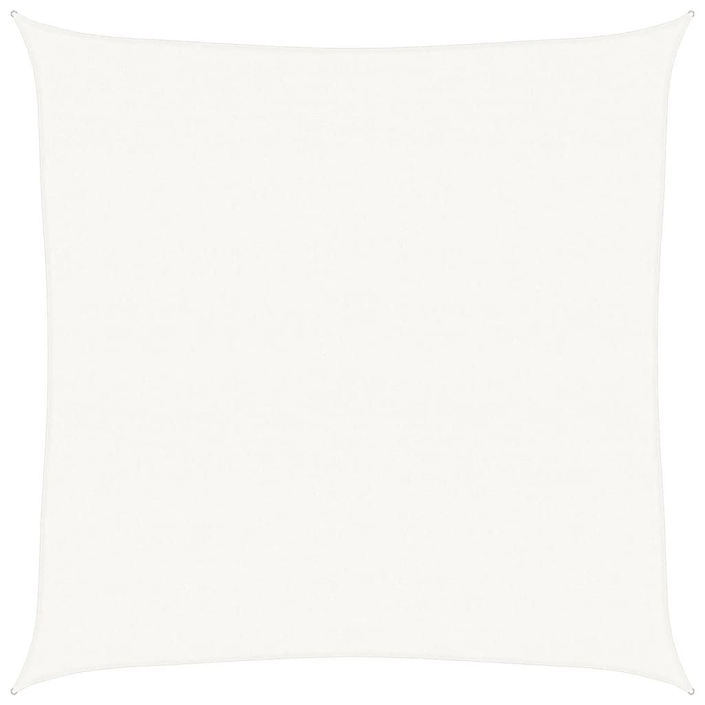 Sunshade Sail 160 g/m² White 4x4 m HDPE