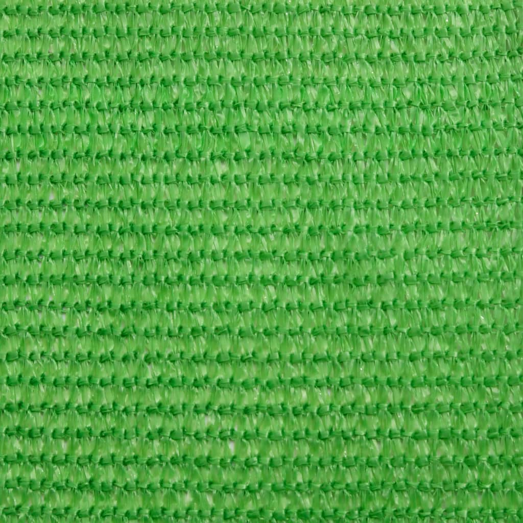 Sunshade Sail 160 g/m² Light Green 7x7 m HDPE