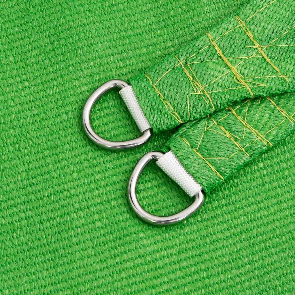 Sunshade Sail 160 g/m² Light Green 2x3 m HDPE