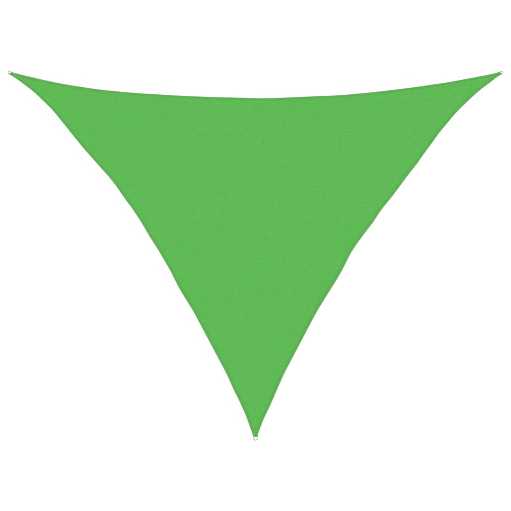 311320 vidaXL Sunshade Sail 160 g/m² Light Green 5x5x6 m HDPE