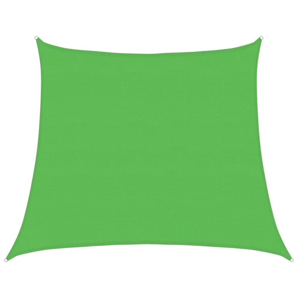 Sunshade Sail 160 g/m² Trapezium Light Green 4/5x4 m HDPE