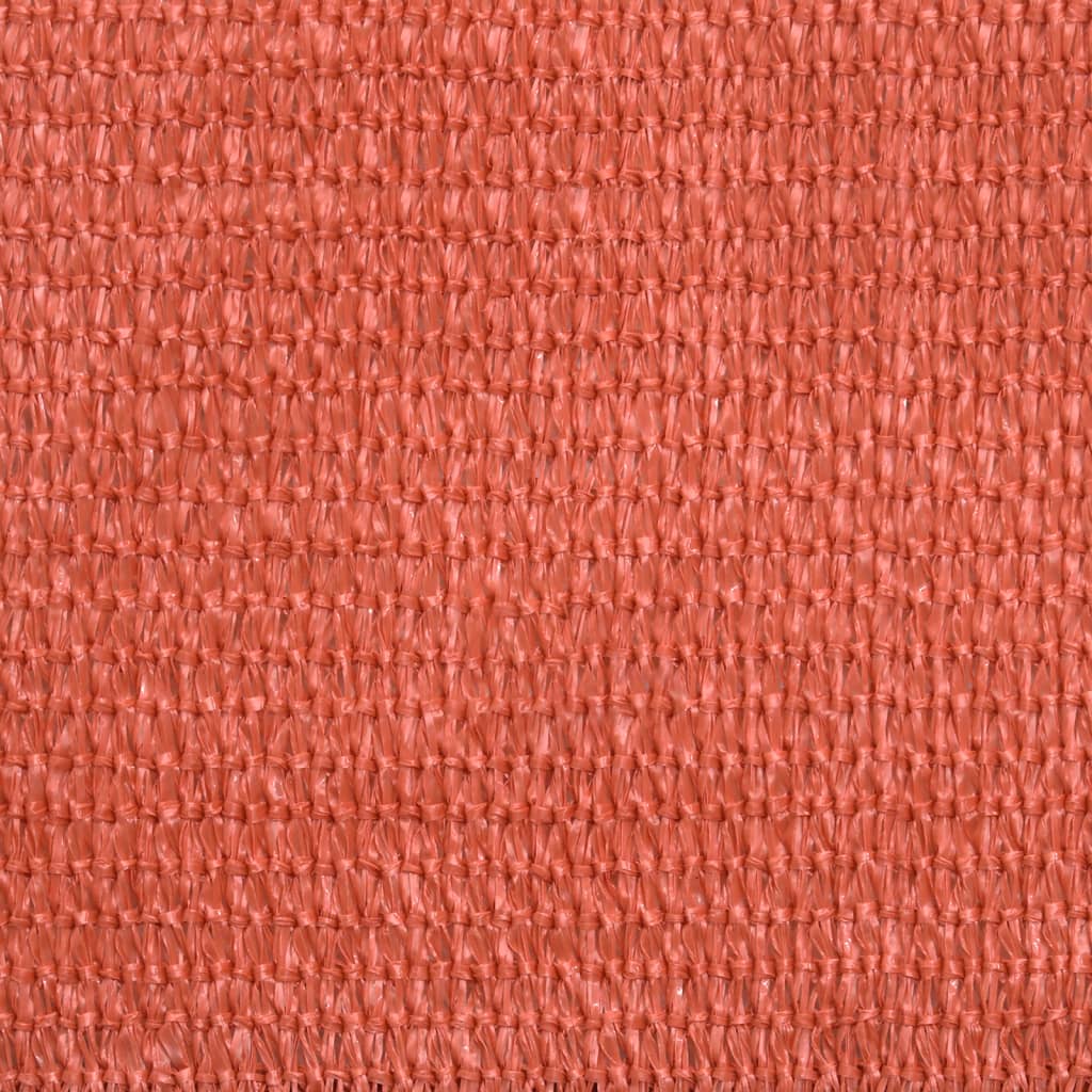 Sunshade Sail 160 g/m² Terracotta 6x6 m HDPE
