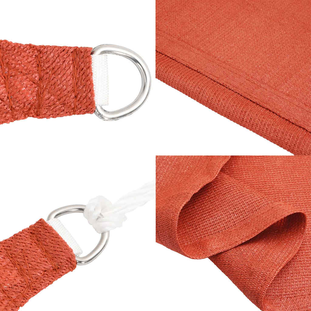 Sun Sail | Terracotta | High-density polyethylene (HDPE) | 3 x 4 x 5 m