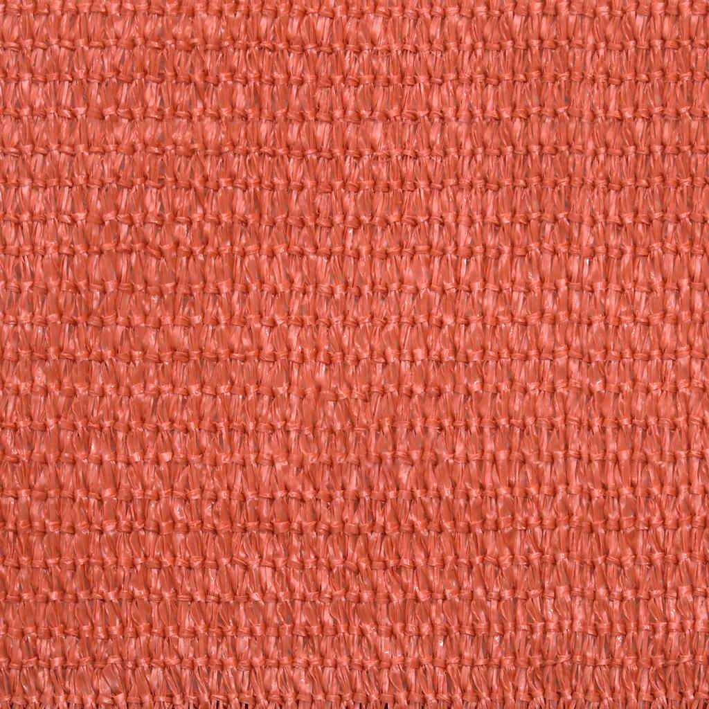 Sunshade Sail 160 g/m² Terracotta 5x5x6 m HDPE
