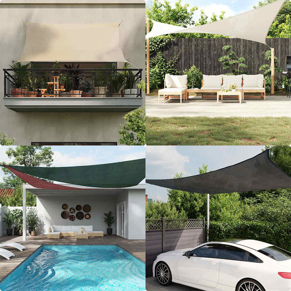 Sun Sail | Terracotta | High-Density Polyethylene | 4 x 5 x 6.8 m
