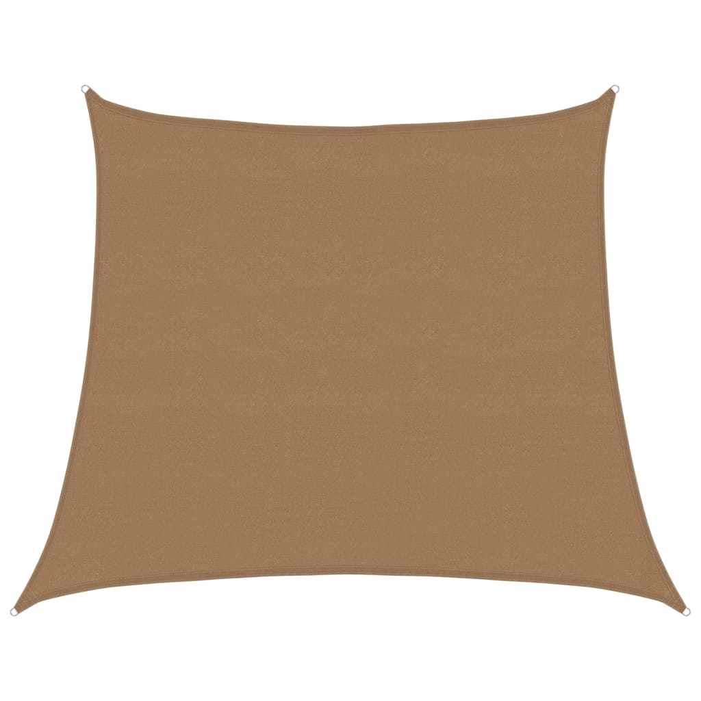 vidaXL Sunshade Sail 160 g/m² Taupe 4/5x4 m HDPE