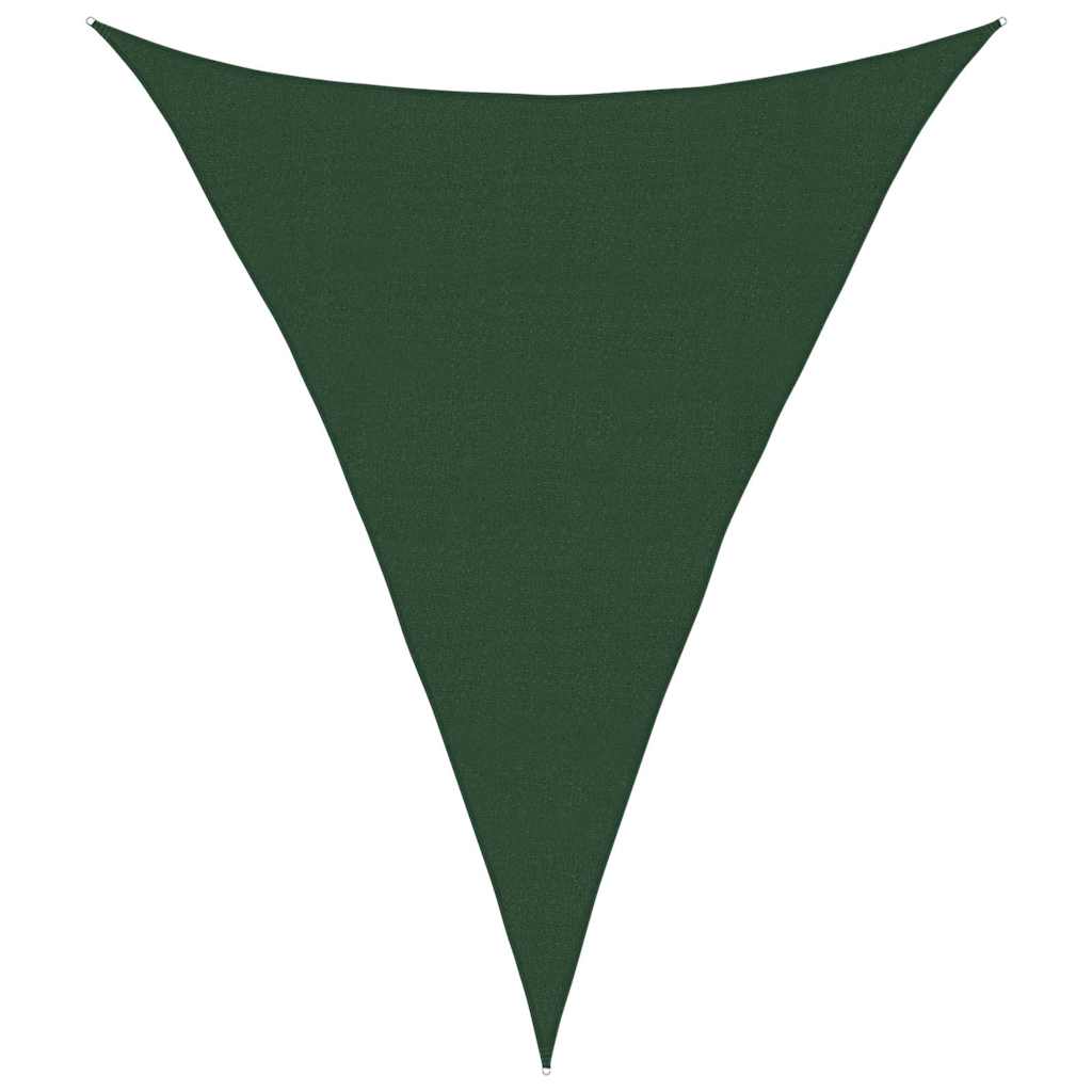 311481 vidaXL Sunshade Sail 160 g/m² Dark Green 4x5x5 m HDPE