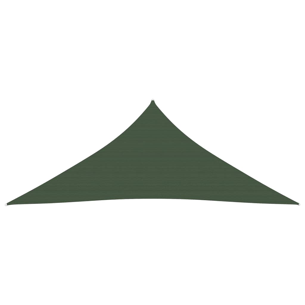 Voile d'ombrage 160 g/m² Vert Foncé 4x5x5 m HDPE