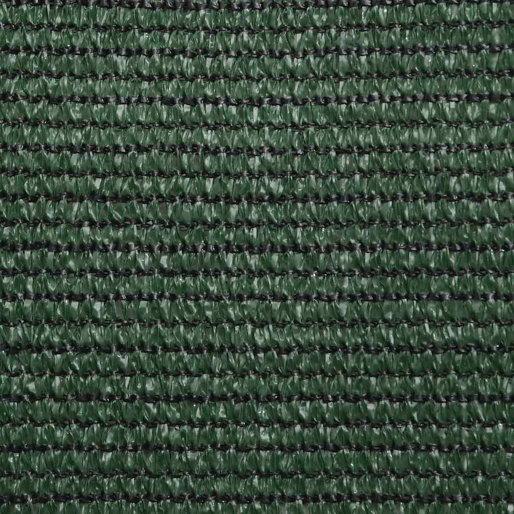 Sunshade Sail 160 g/m² Dark Green 5x7x7 m HDPE