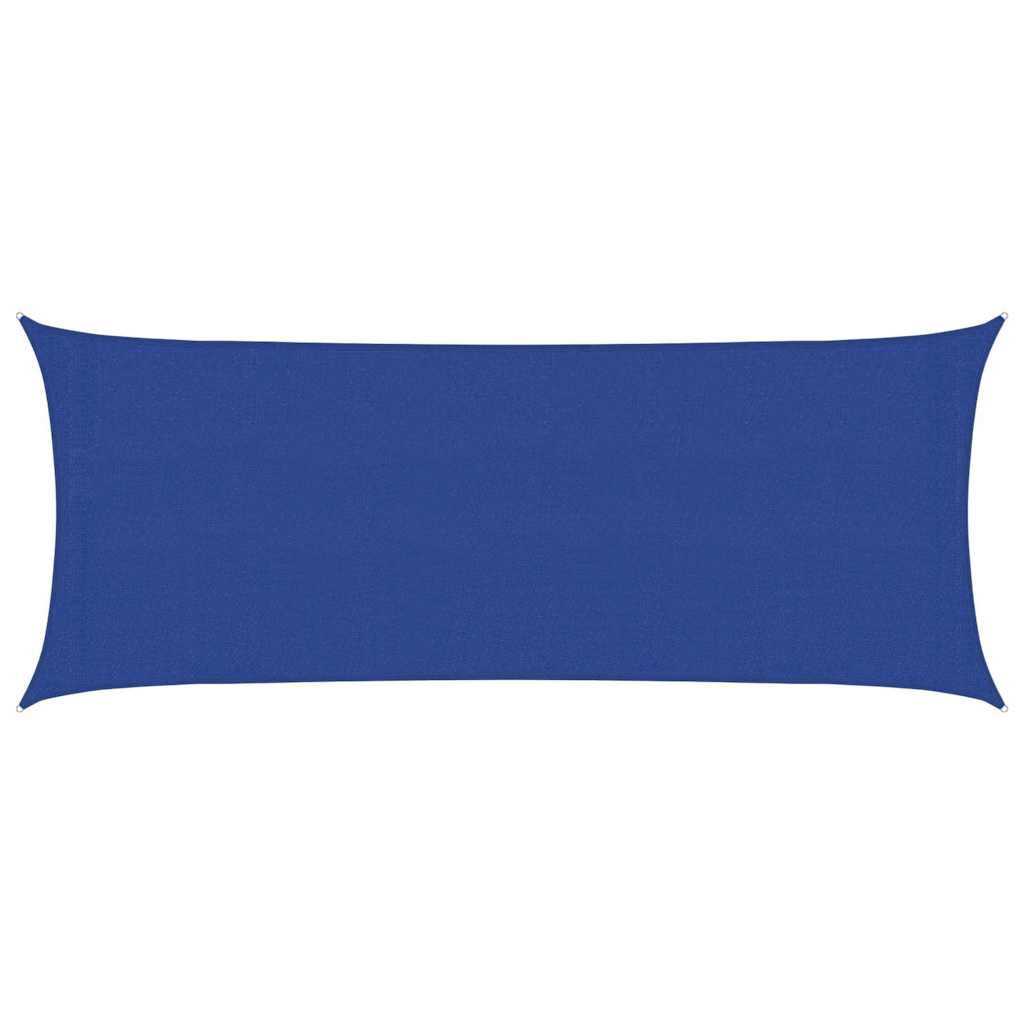 Sunshade Sail 160 g/m² Blue 2x5 m HDPE