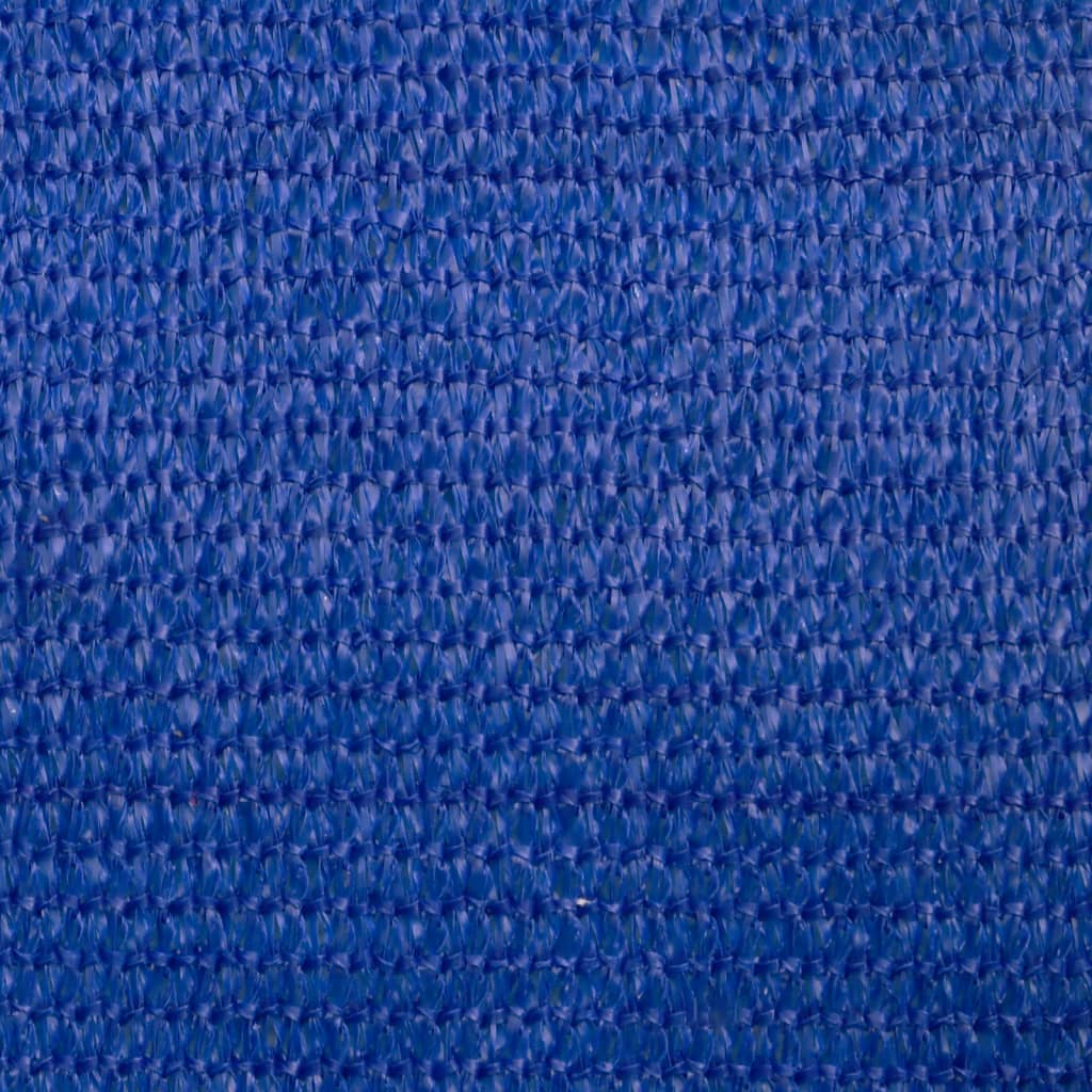 Sunshade Sail 160 g/m² Blue 2.5x4.5 m HDPE