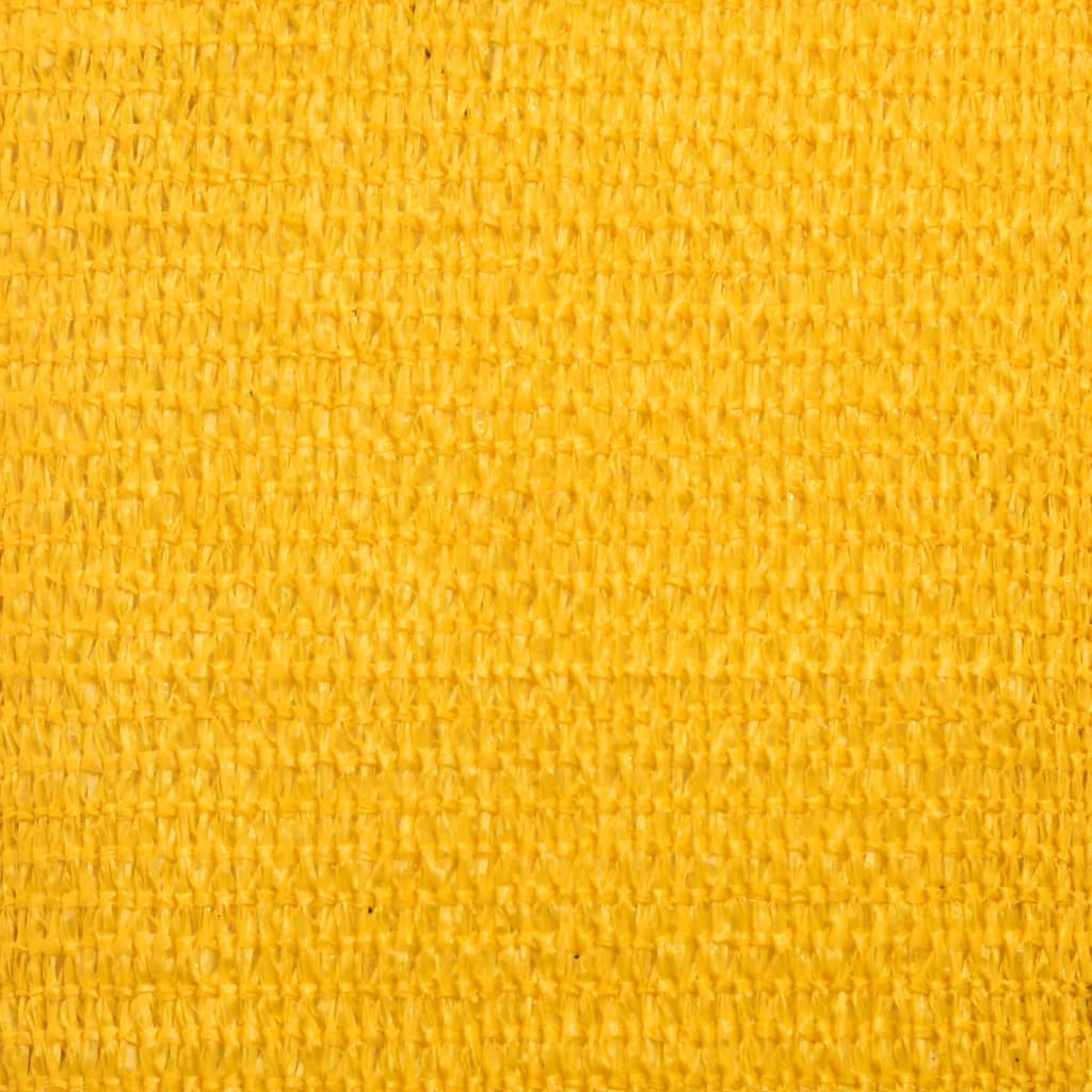Sunshade Sail 160 g/m² Rectangular Yellow 2x3 m HDPE
