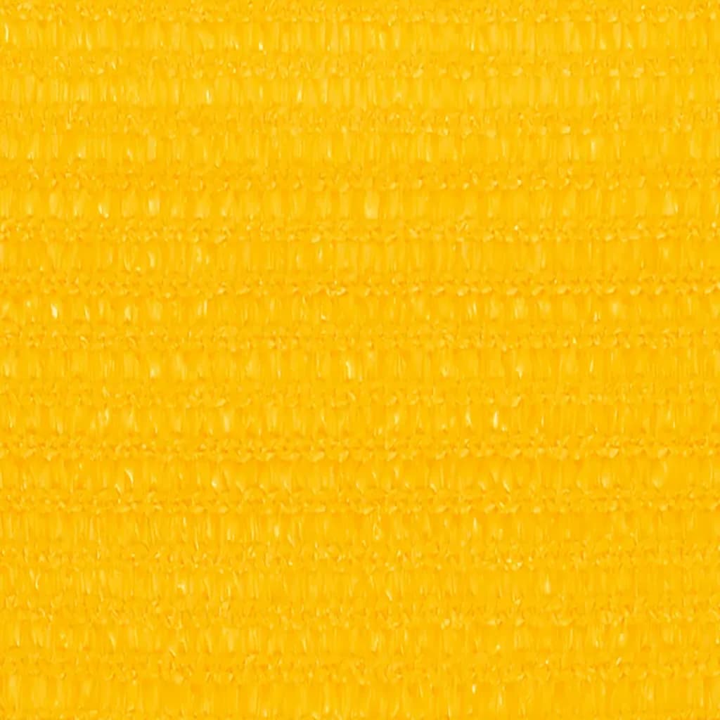 Voile d'ombrage 160 g/m² Jaune 3/4x2 m PEHD