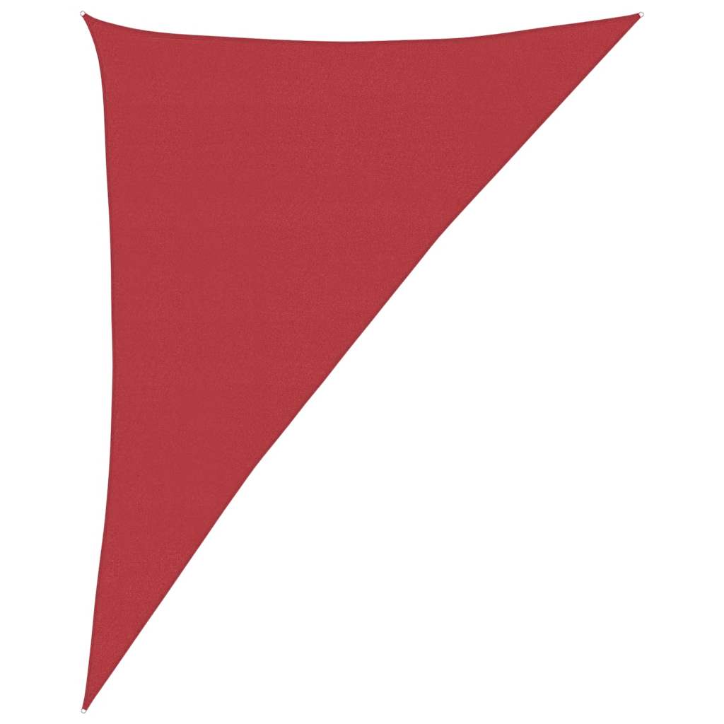 Sunshade Sail 160 g/m² Red 4x5x6.8 m  HDPE