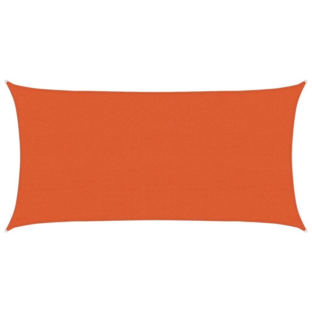 Sunshade Sail 160 g/m² Orange 2x3.5 m HDPE