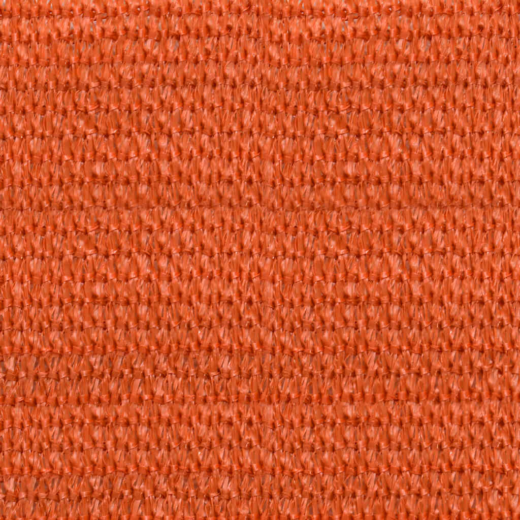 Sunshade Sail 160 g/m² Triangular Orange 2.5x2.5x3.5 m HDPE