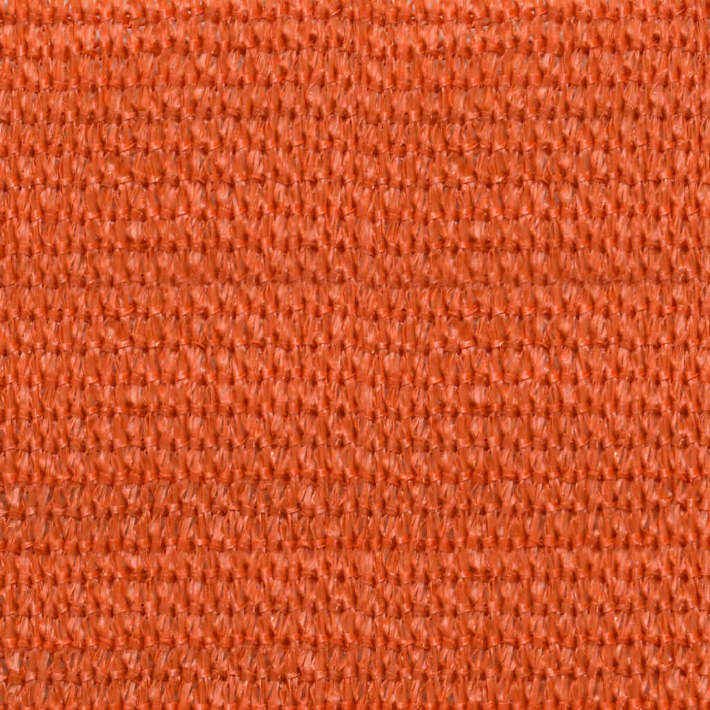 Sunshade Sail 160 g/m² Triangular Orange 3.6x3.6x3.6 m HDPE