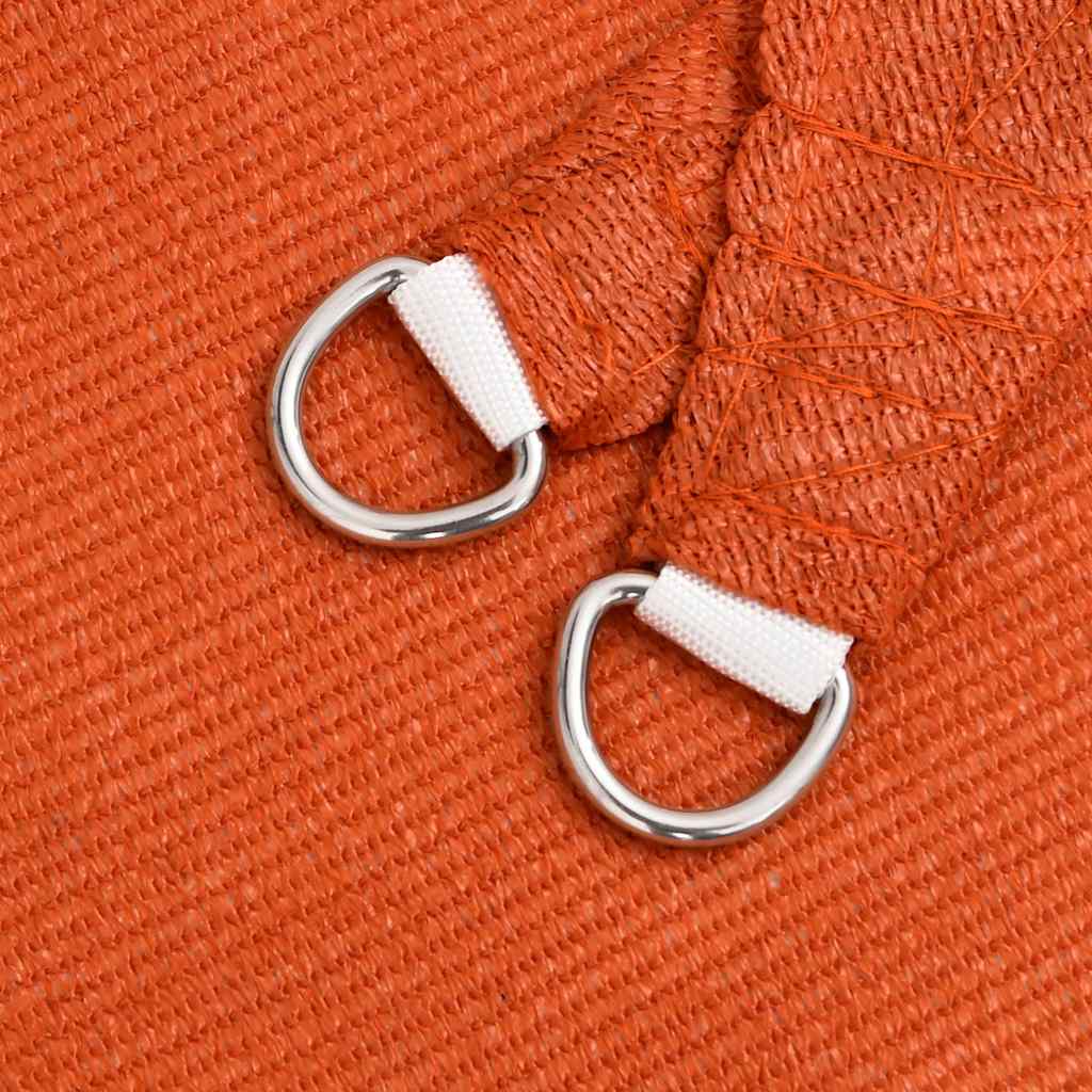 Sunshade Sail 160 g/m² Triangular Orange 3x4x4 m HDPE