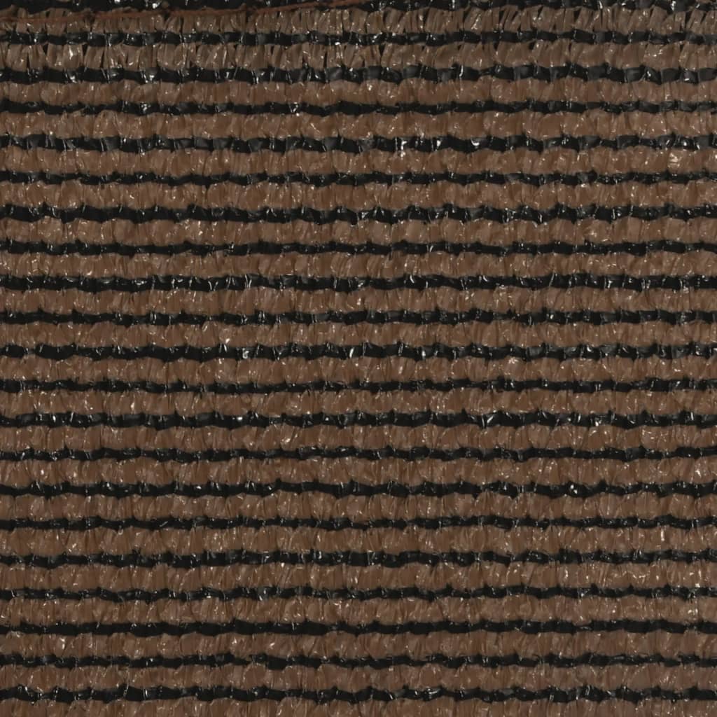 Sunshade Sail 160 g/m² Brown 3/4x3 m HDPE
