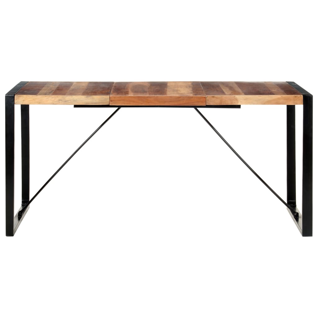Dining Table 160x80x75 cm Solid Wood