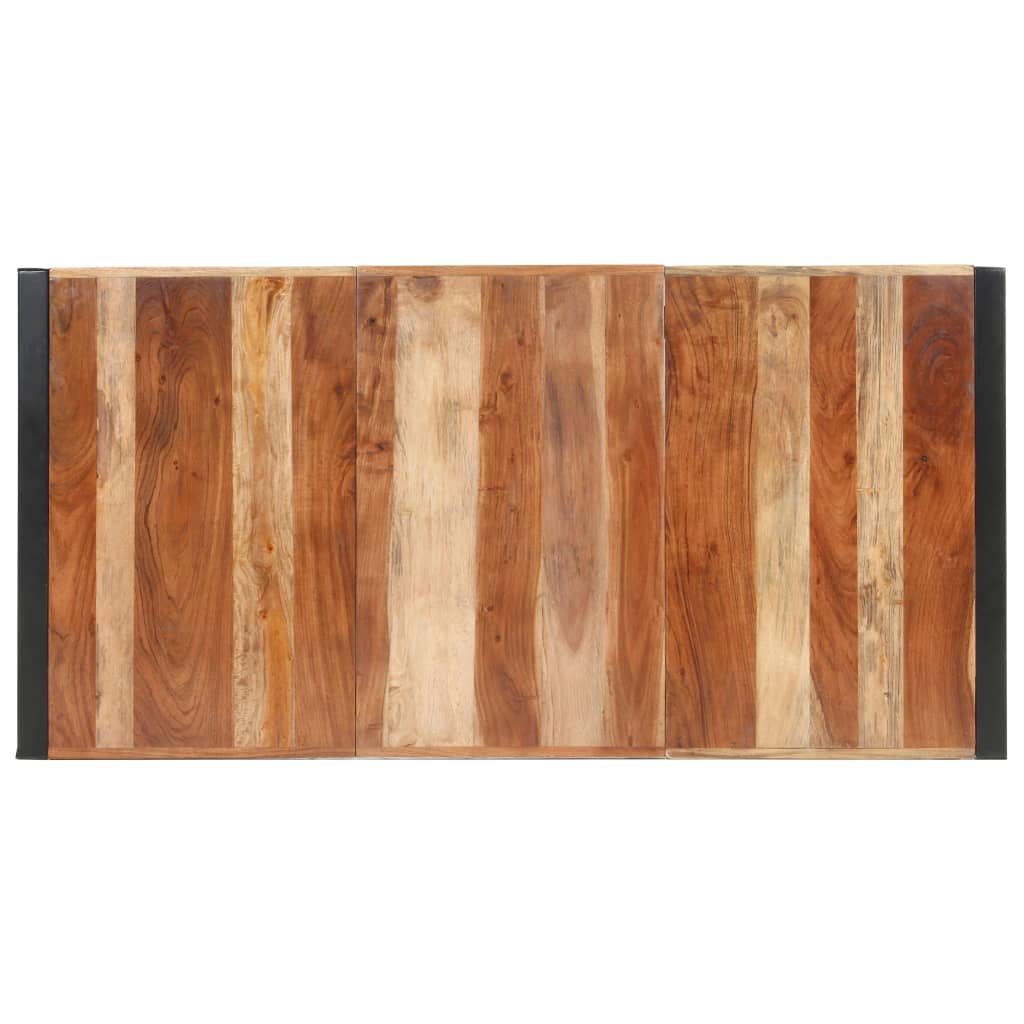 Dining Table 160x80x75 cm Solid Wood