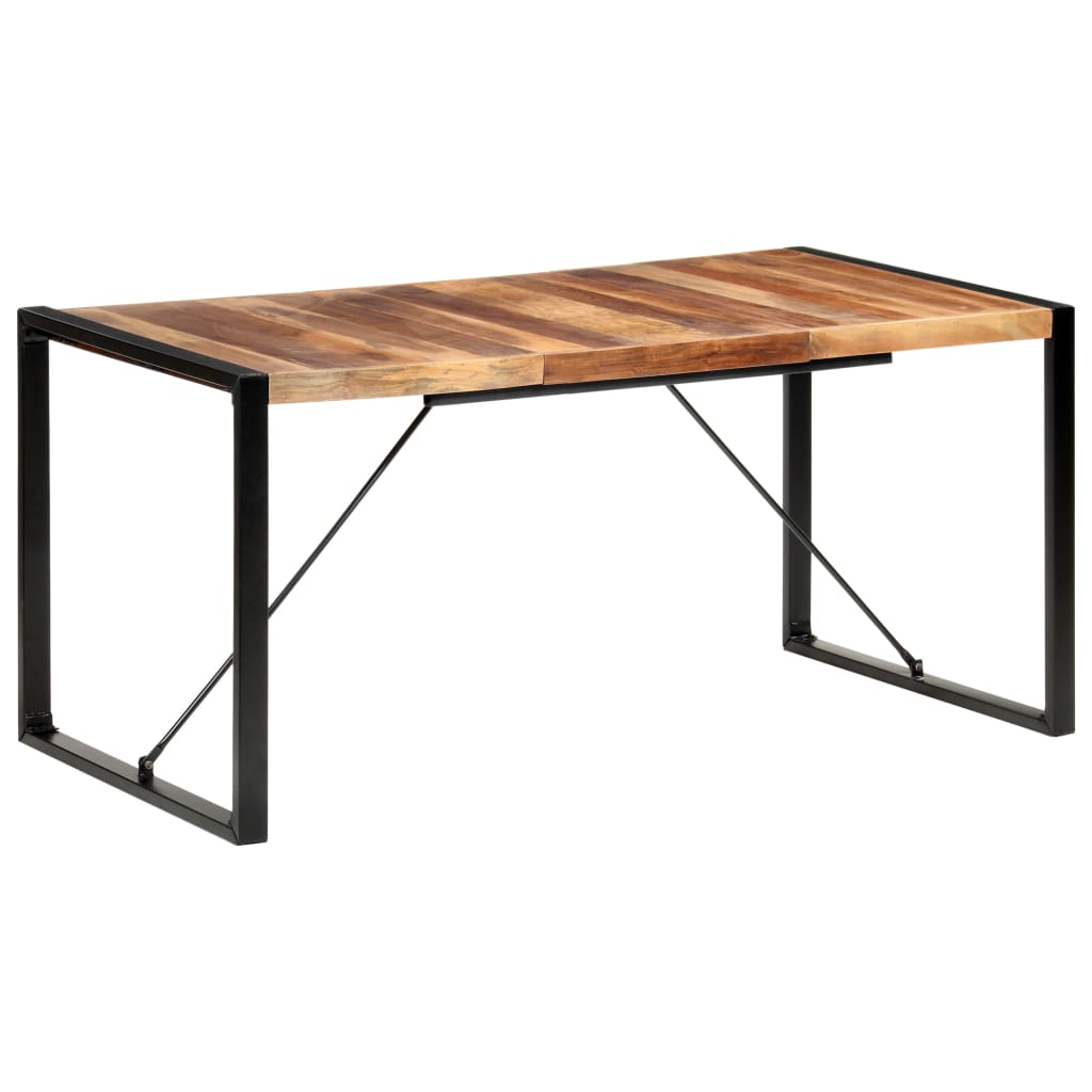 Dining Table 160x80x75 cm Solid Wood