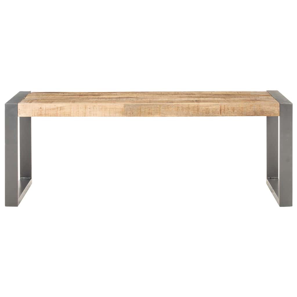 321556 vidaXL Coffee Table 110x60x40 cm Rough Mango Wood