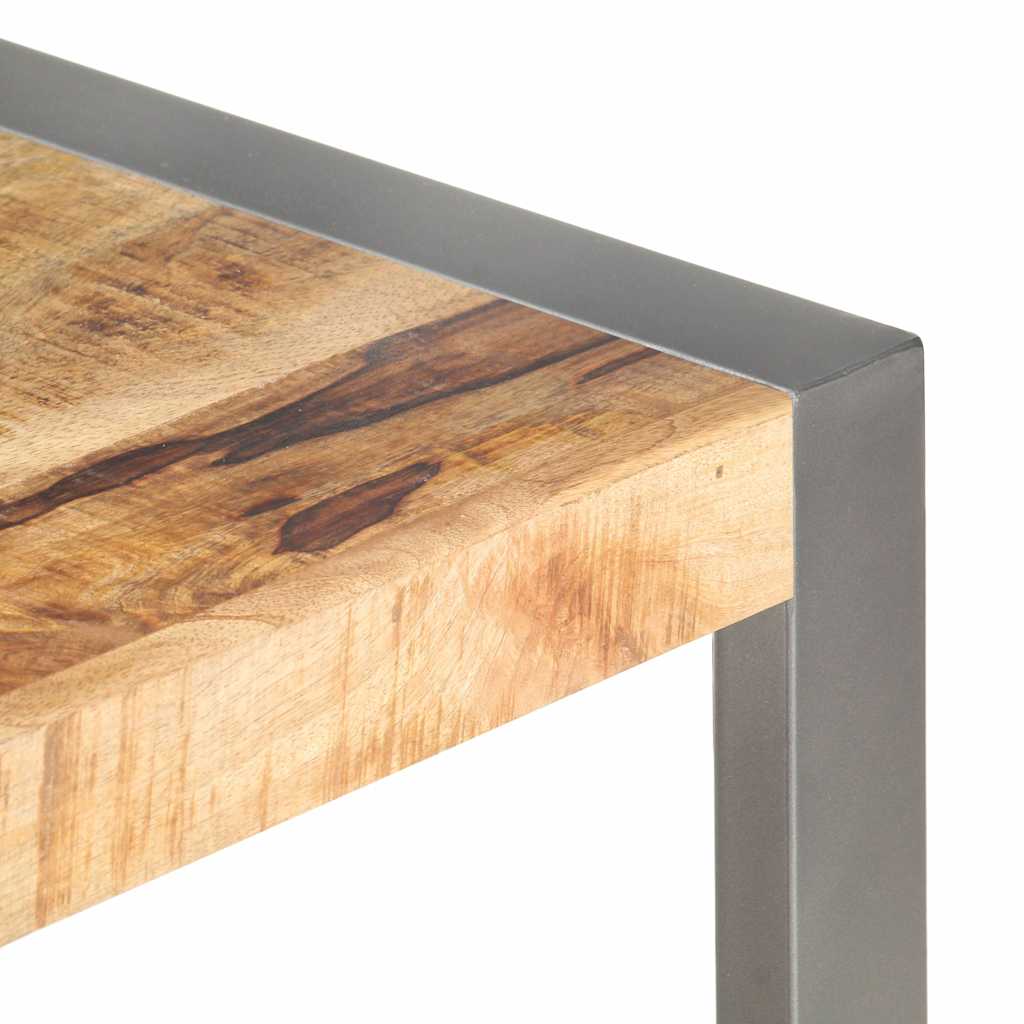 321556 vidaXL Coffee Table 110x60x40 cm Rough Mango Wood
