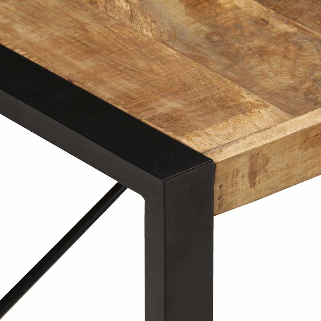321588 vidaXL Coffee Table 180x90x40 cm Rough Mango Wood