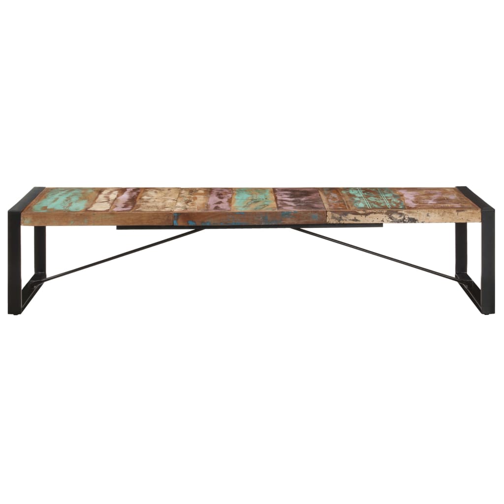 Coffee Table | Multicolour | Reclaimed Wood | Large | Durable