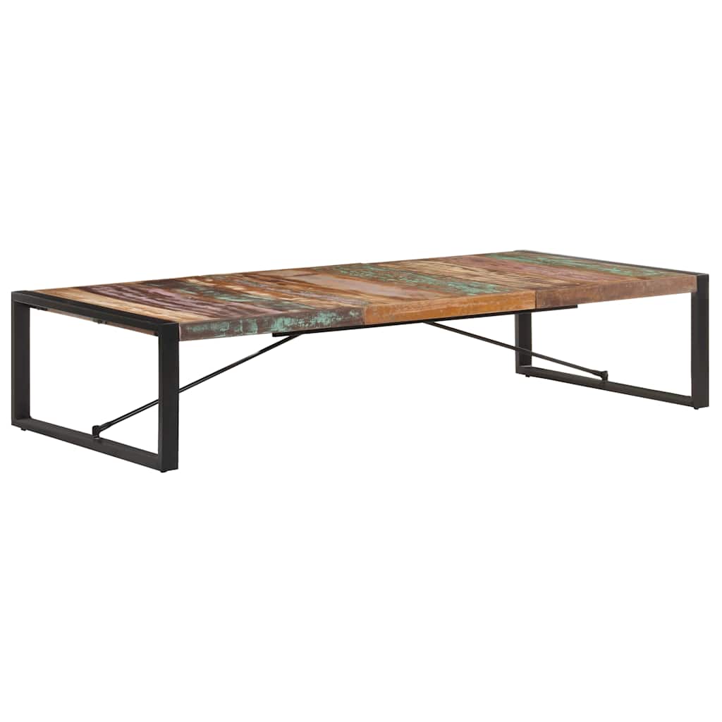 321589 vidaXL Coffee Table 180x90x40 cm Solid Reclaimed Wood