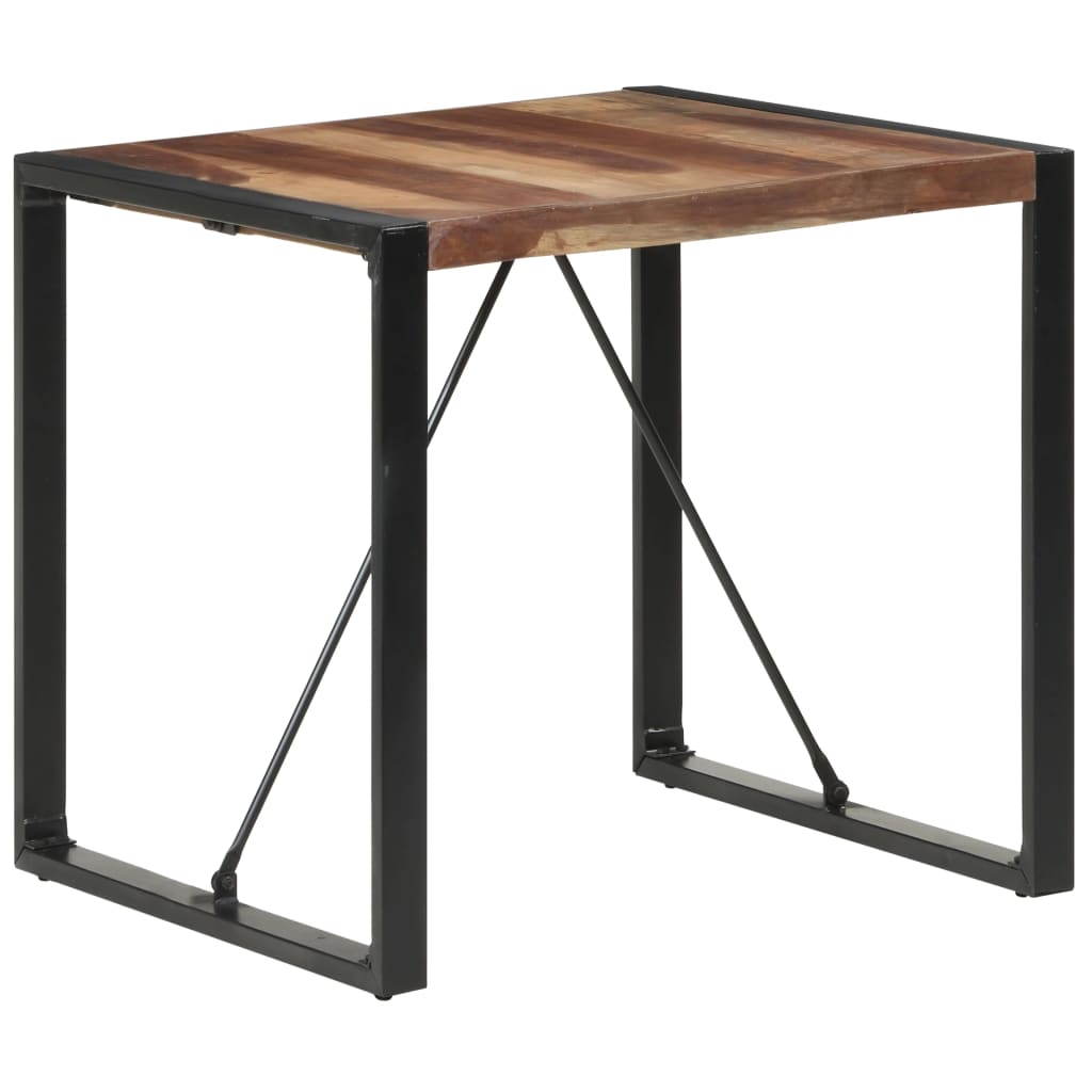 Dining Table 80x80x75 cm Solid Wood