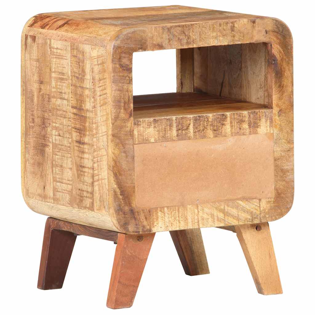 Bedside Cabinet | Rough Mango Wood | 30x30x41 cm | Bedside Cabinet