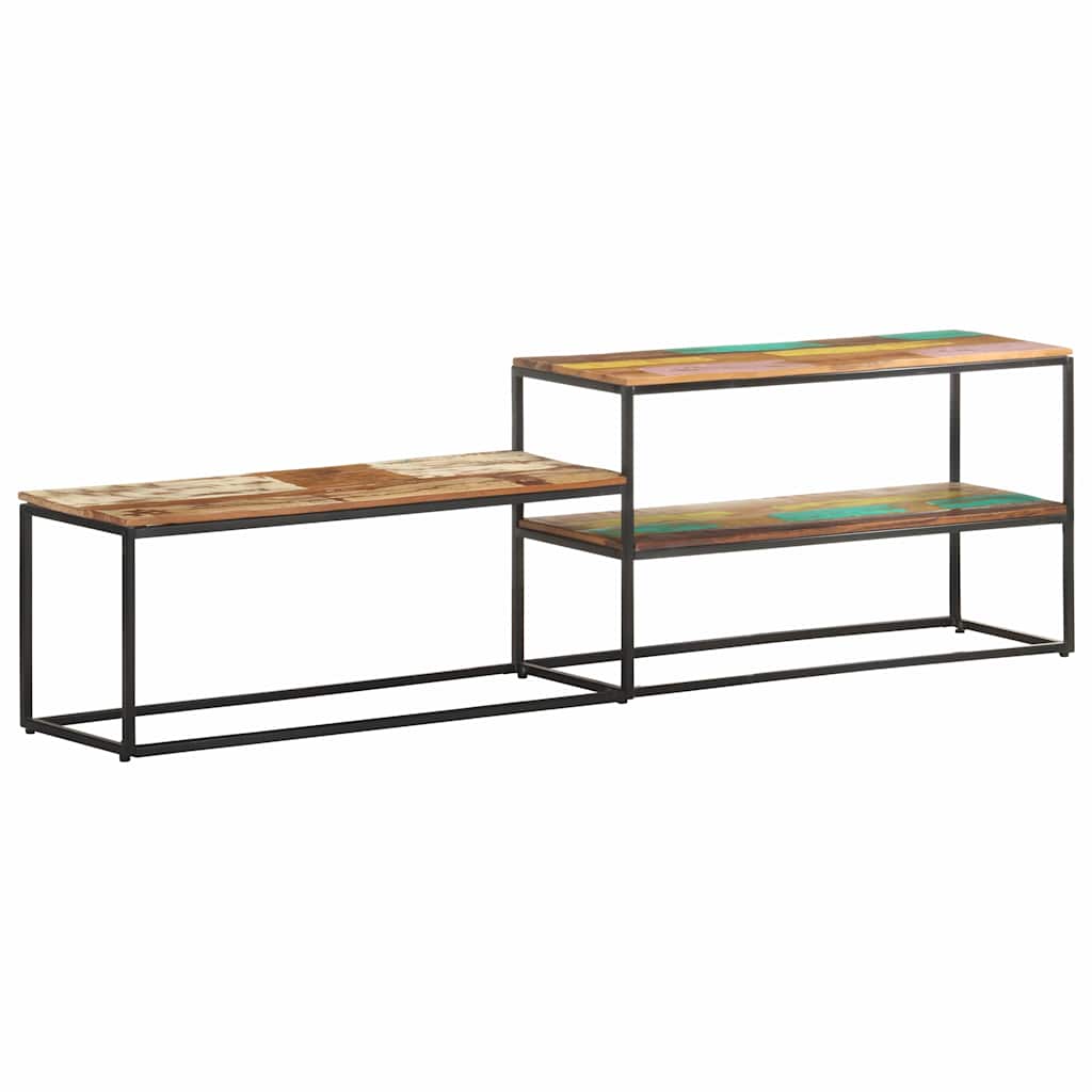 321621 vidaXL TV Cabinet 180x30x50 cm Solid Reclaimed Wood
