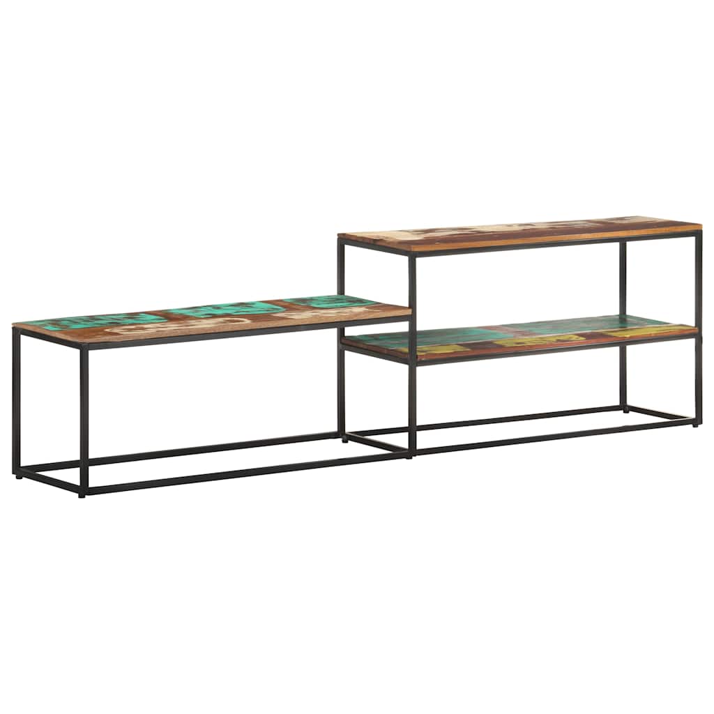 321621 vidaXL TV Cabinet 180x30x50 cm Solid Reclaimed Wood