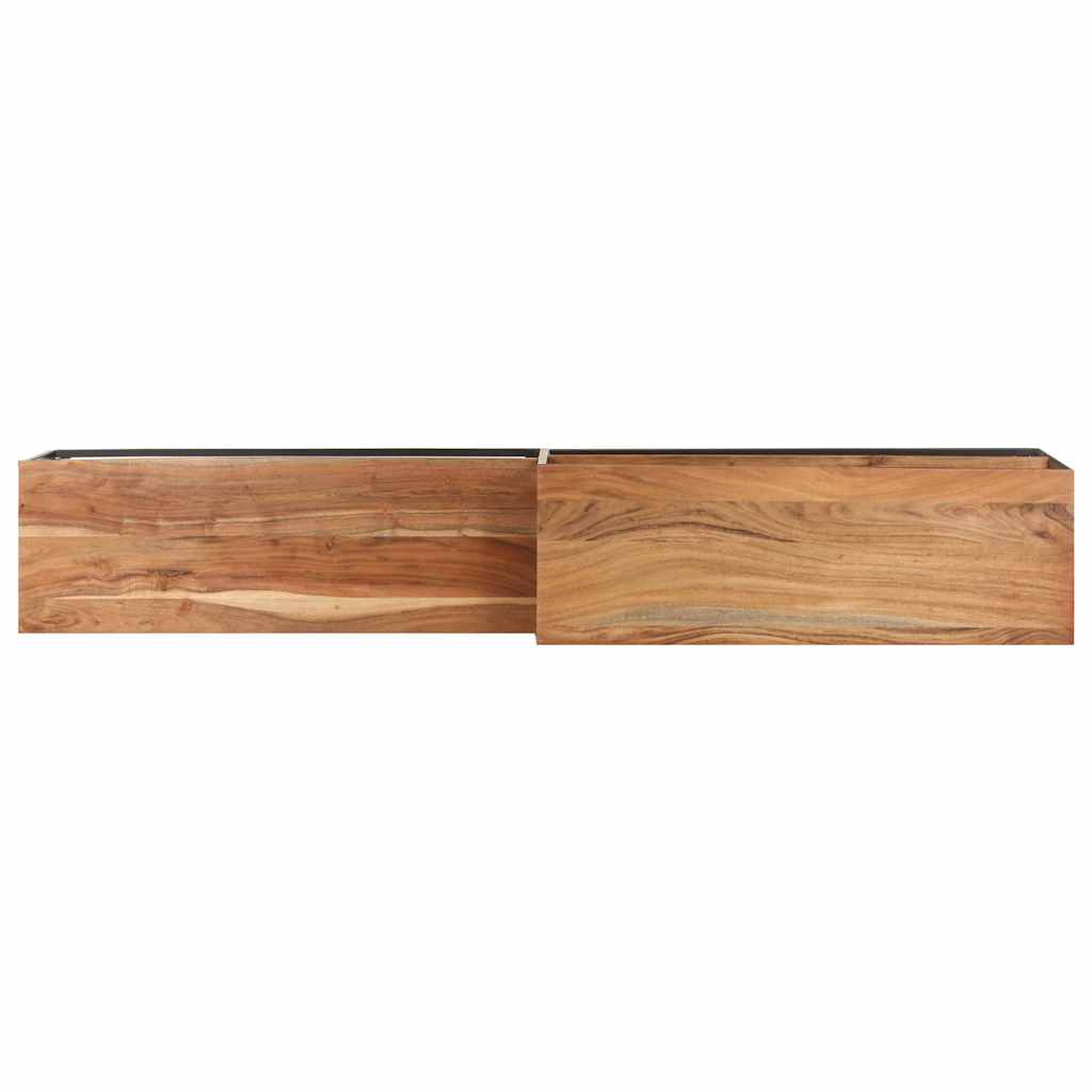 321622 vidaXL TV Cabinet 180x30x50 cm Solid Acacia Wood