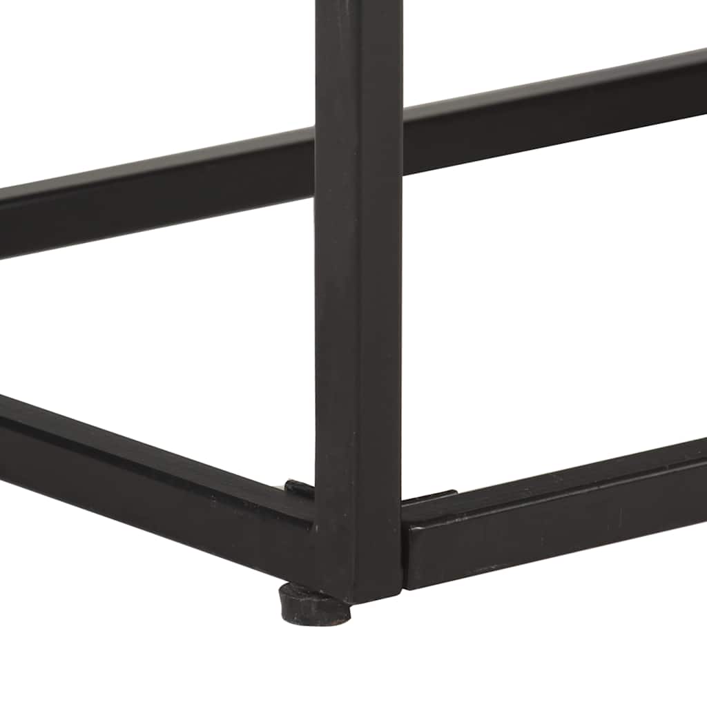 321623 vidaXL TV Cabinet 130x30x45 cm Rough Mango Wood