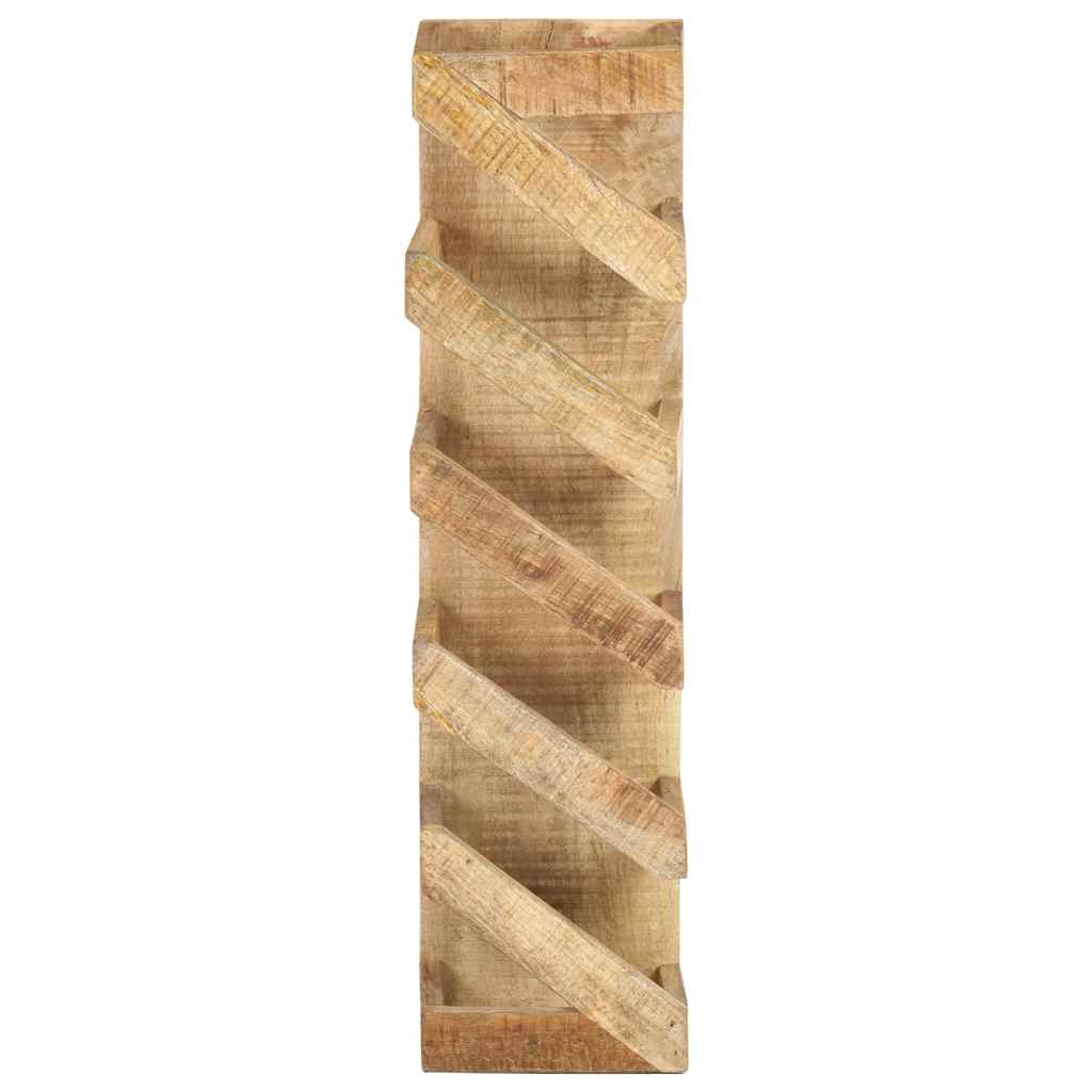 321627 vidaXL Wine Rack for 5 Bottles Solid Mango Wood