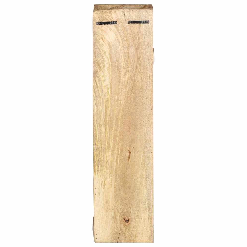 321627 vidaXL Wine Rack for 5 Bottles Solid Mango Wood