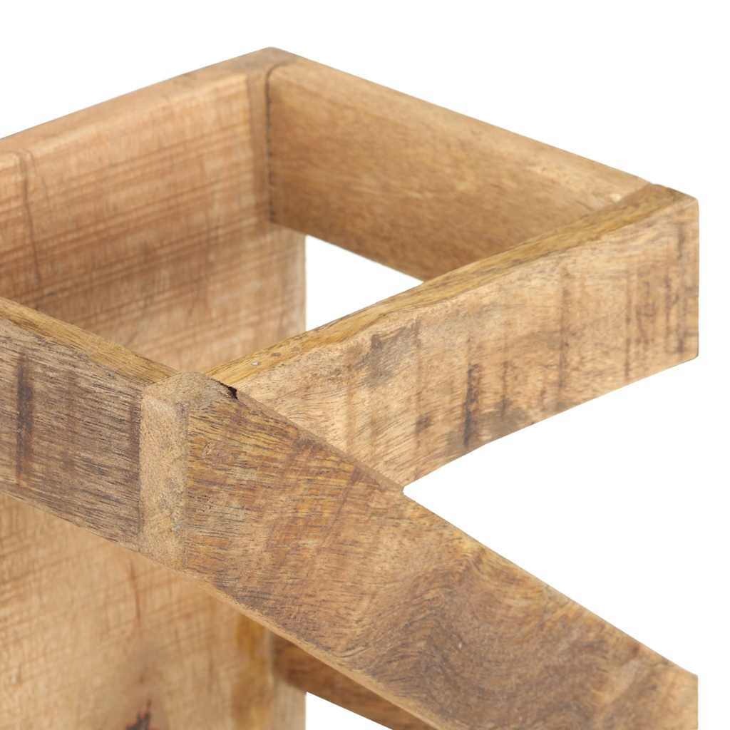 321627 vidaXL Wine Rack for 5 Bottles Solid Mango Wood