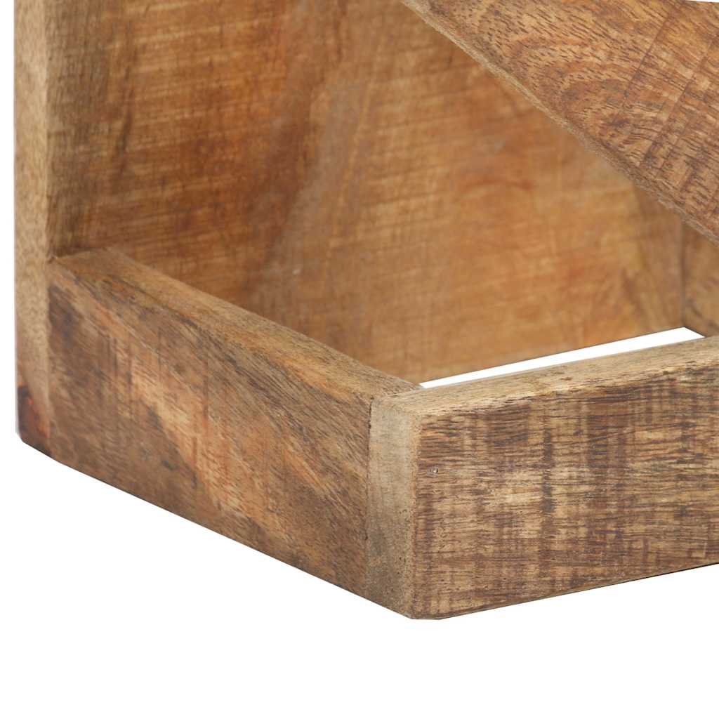 321627 vidaXL Wine Rack for 5 Bottles Solid Mango Wood