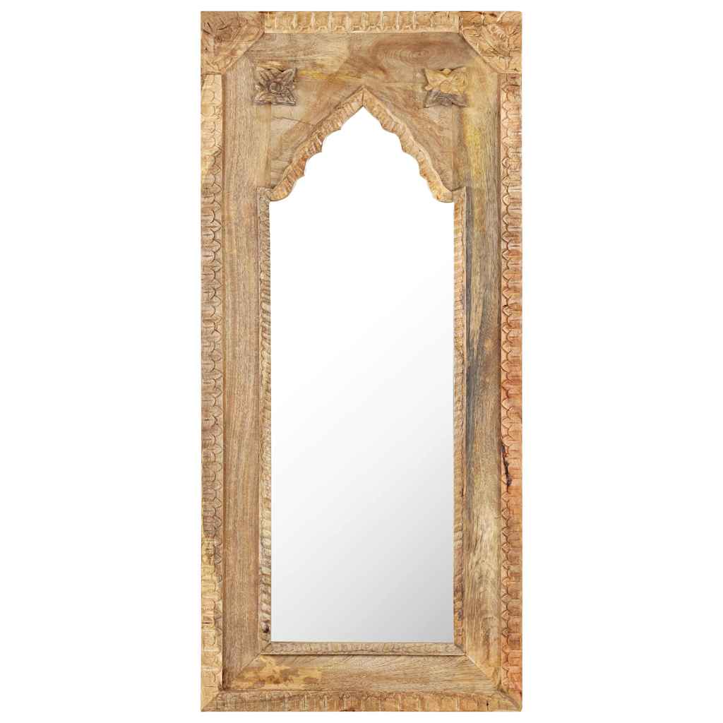 321650 vidaXL Mirror 50x3x110 cm Solid Mango Wood