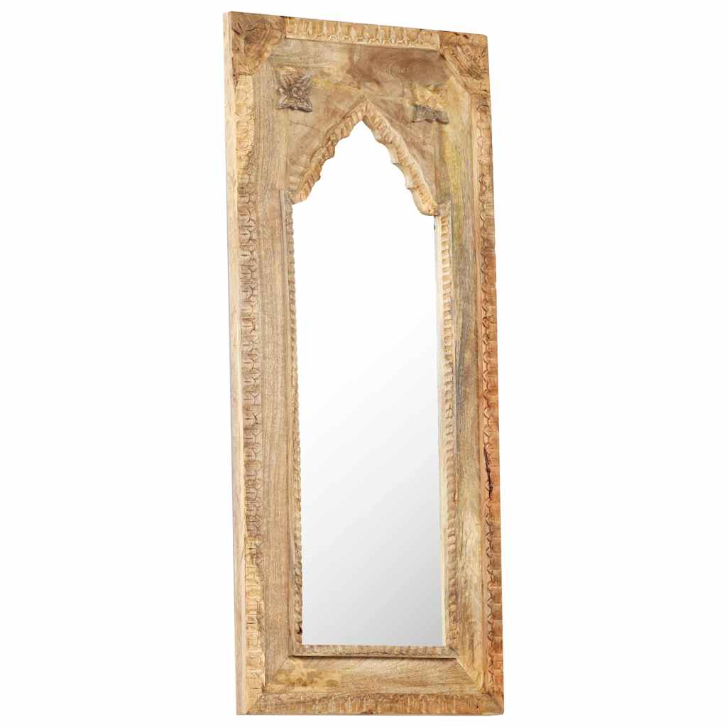 321650 vidaXL Mirror 50x3x110 cm Solid Mango Wood
