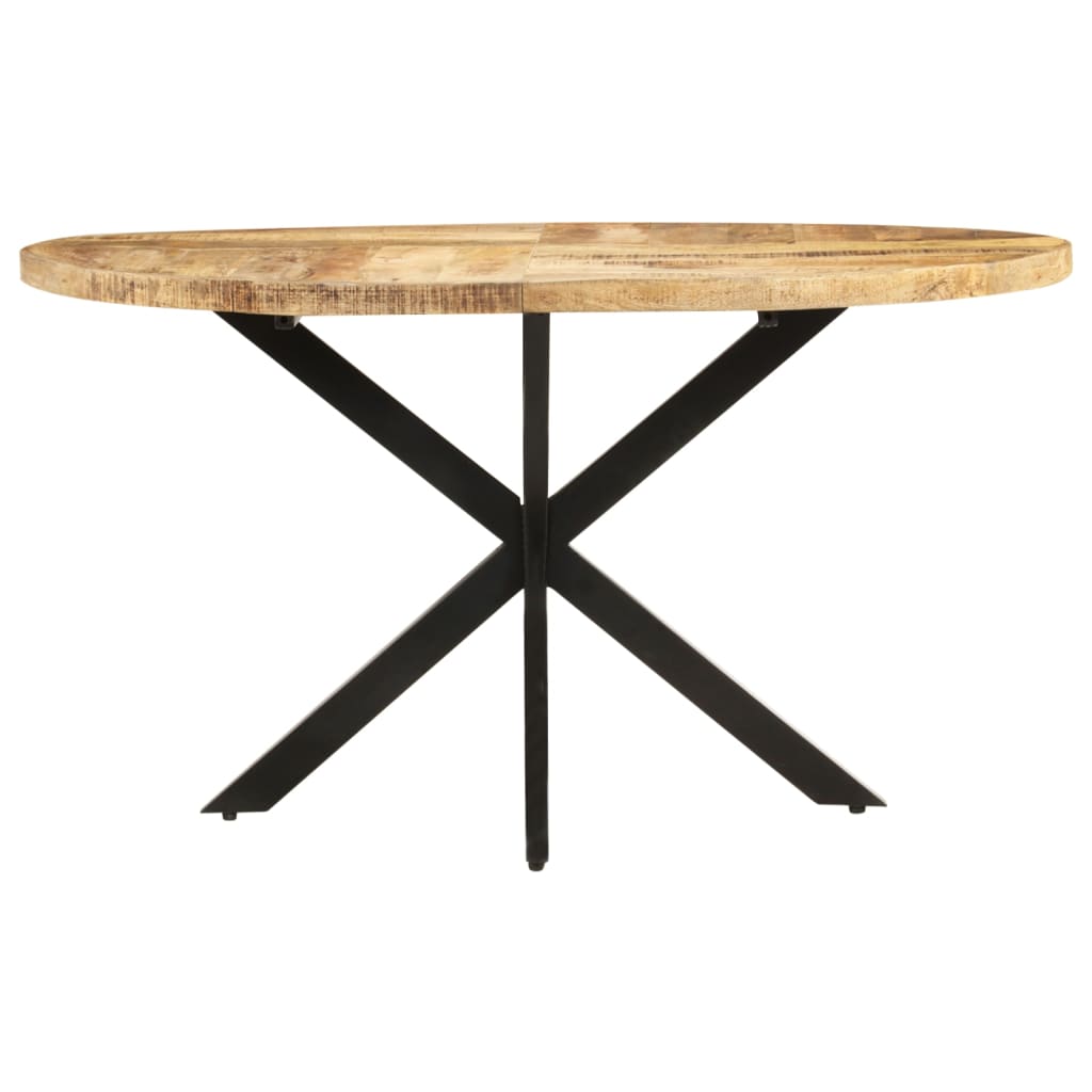 vidaXL Dining Table 140x80x75 cm Solid Mango Wood