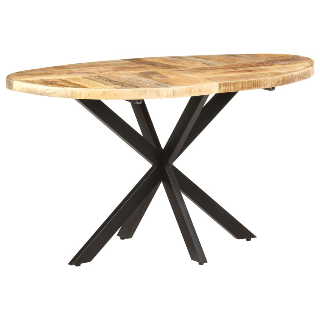 vidaXL Dining Table 140x80x75 cm Solid Mango Wood