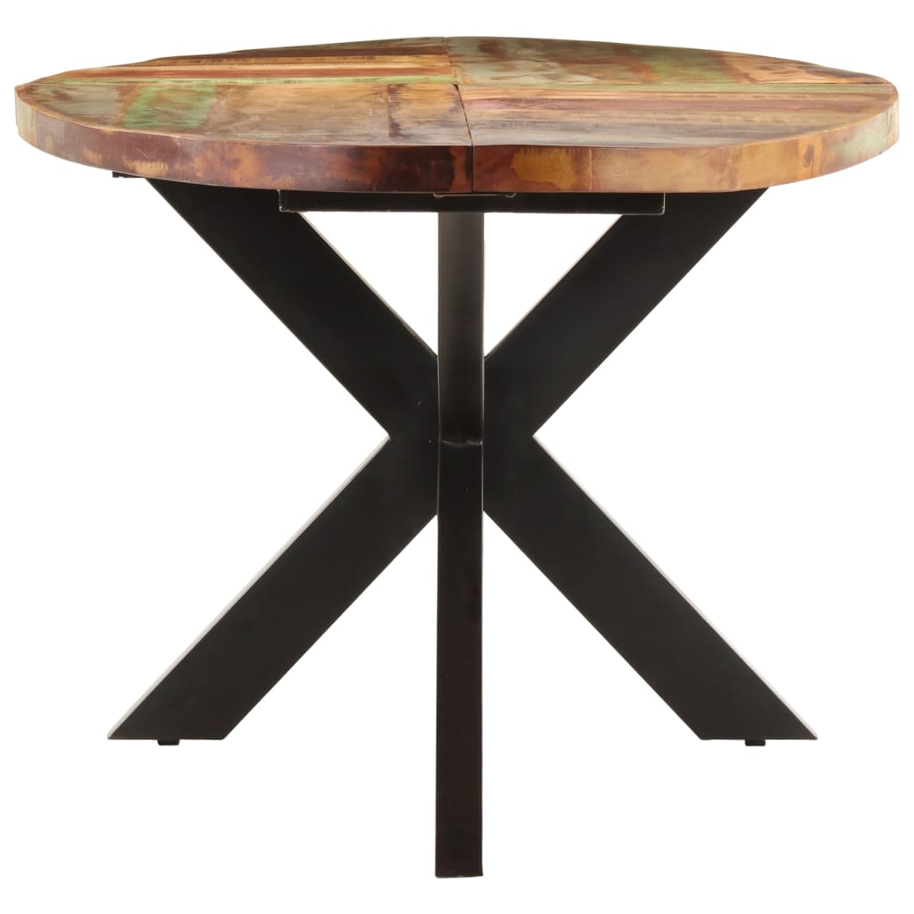 vidaXL Dining Table 240x100x75 cm Solid Reclaimed Wood