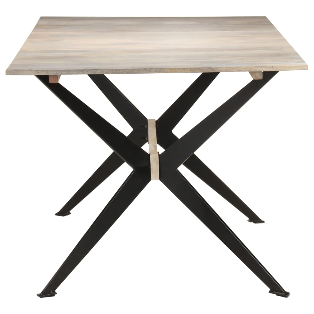 vidaXL Dining Table 180x90x76 cm Solid Mango Wood